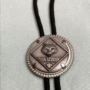 Cub Scouts Silver Bolo Tie